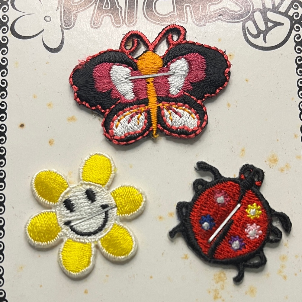 Colorful Iron-On Patches Set - Picture 4 of 5